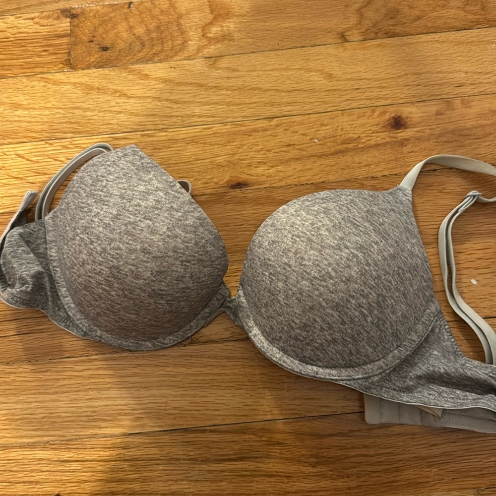 Pink bra